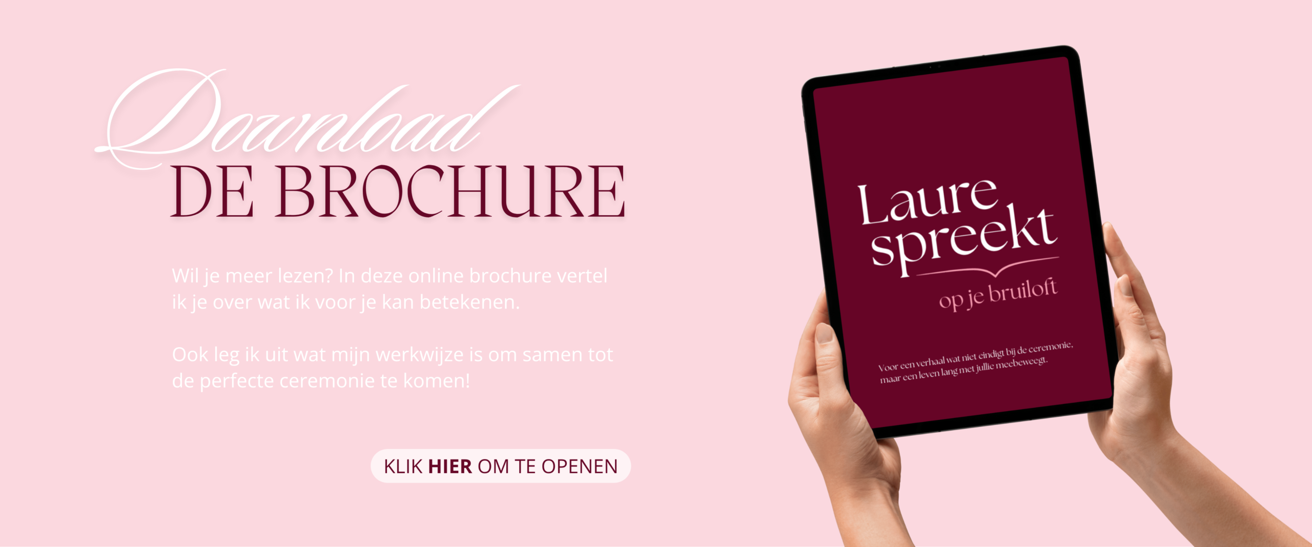 Laure Spreekt Brochure
